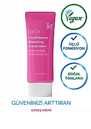 Lon.G K-Beauty Confidence Booster Sunscreen SPF50+ PA++++ Güven Artırıcı Güneş Kremi 50ml