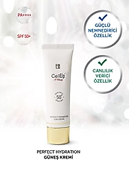 Cellup Beauty Kore Mucizesi Perfect Hydration Nemlendirici Aydınlatıcı Kırışıklık Karşıtı Üç Etkili SPF 50 PA++++ Güneş Kremi