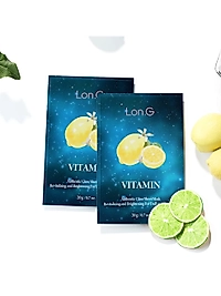 Lon.G K-Beauty 10'lu Kutu Vitamin Otantik Canlandırıcı Yüz Maskesi
