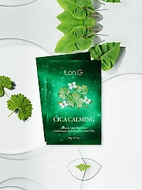 Lon.G K-Beauty 10'lu Kutu Cica Özlü Cilt Rahatlatıcı Otantik Gerçek Parıltılı Yüz Maskesi